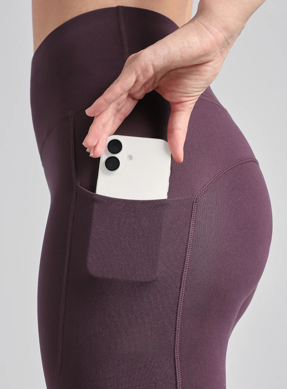 Women's Wine The Run Project COMFlex Tights - Image 7
