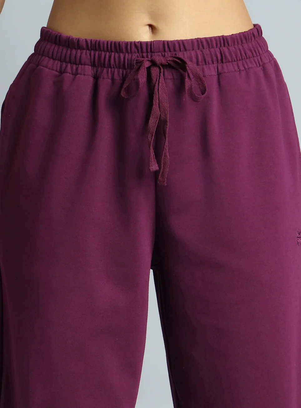 Women's Wine Traveller Tapered Fit Trackpants - Image 9
