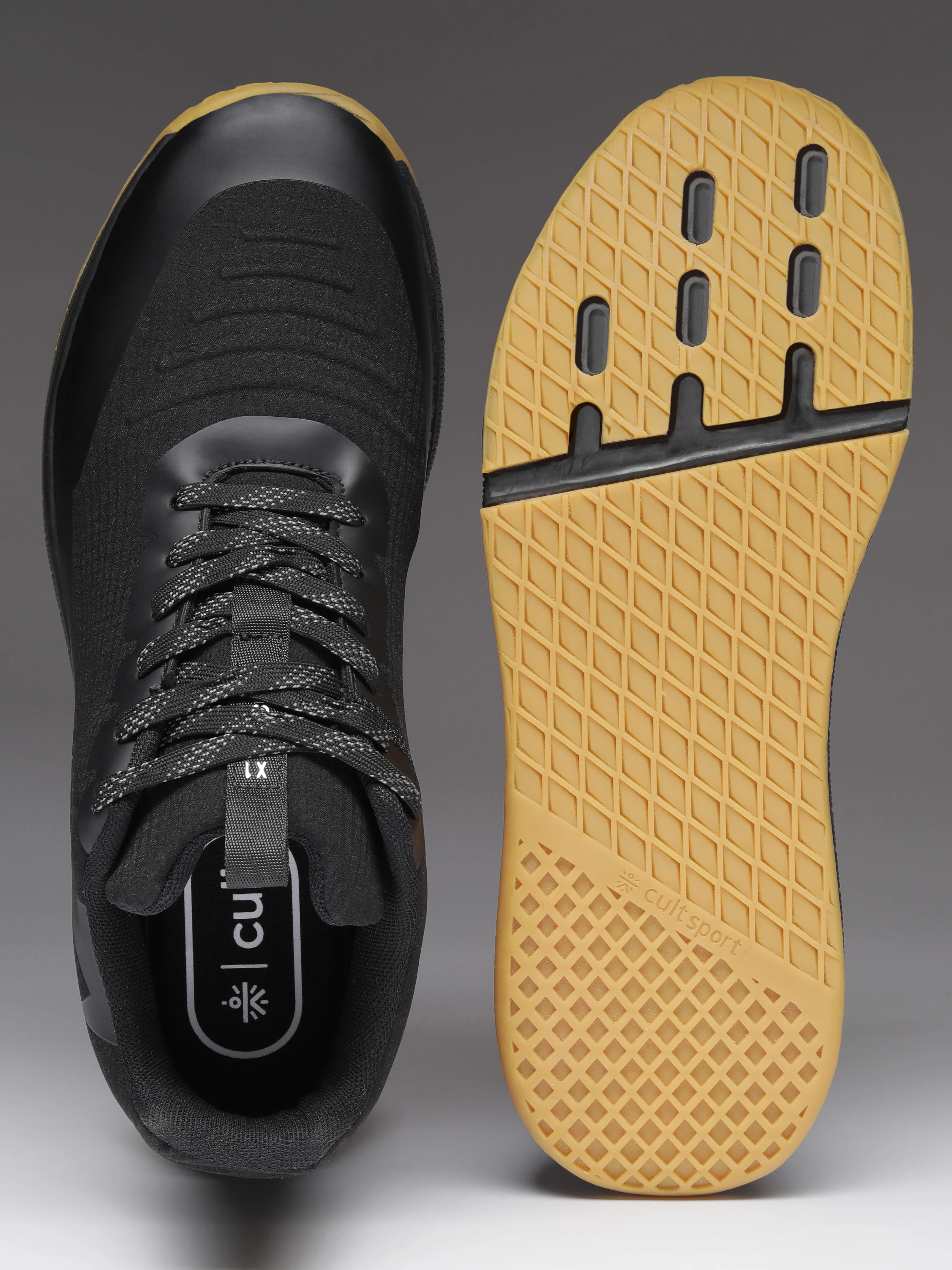 cult X1 Men Training Shoes - Black - Image 8