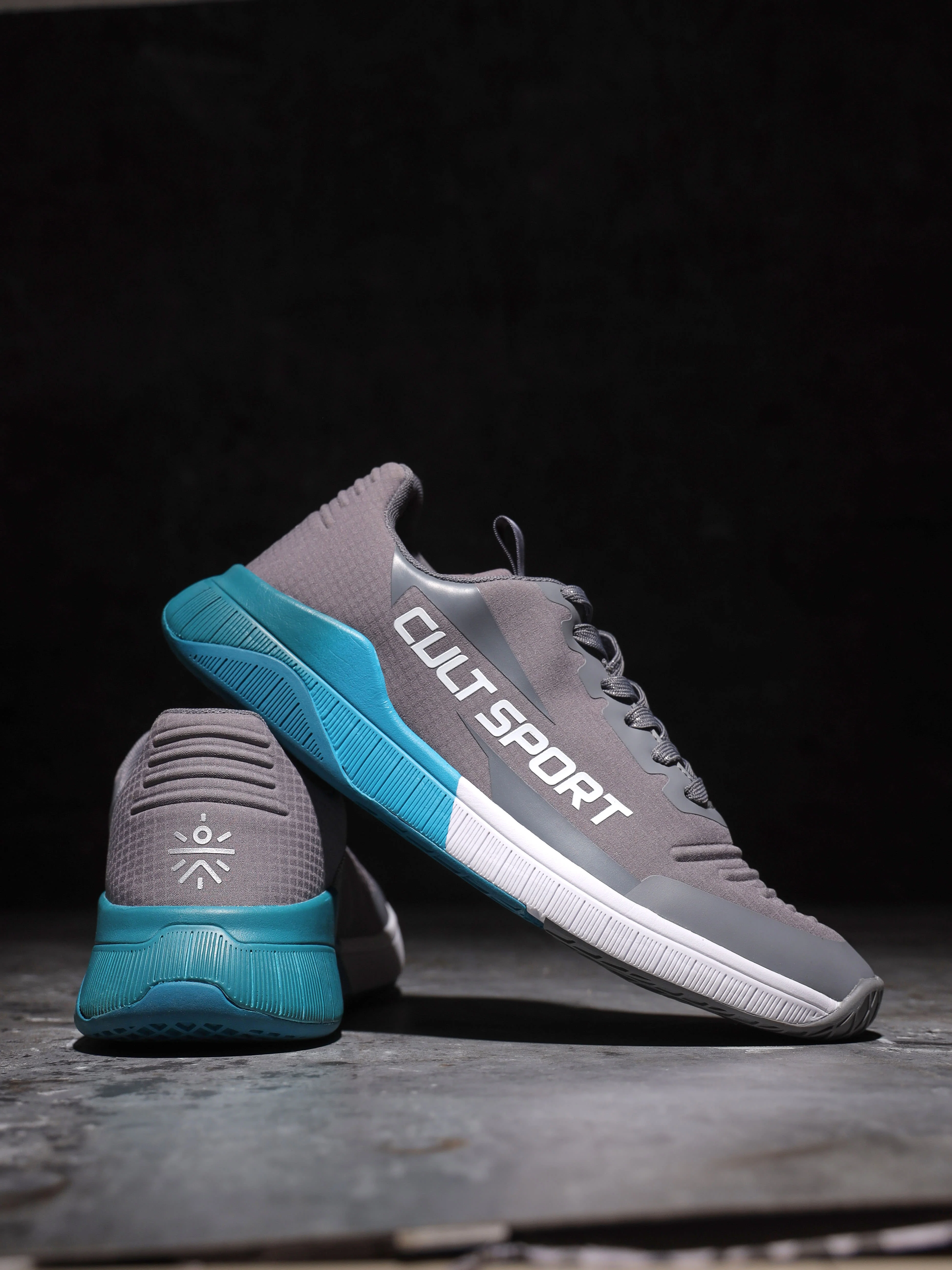 cult X1 Men Training Shoes - Grey/Blue - Image 4