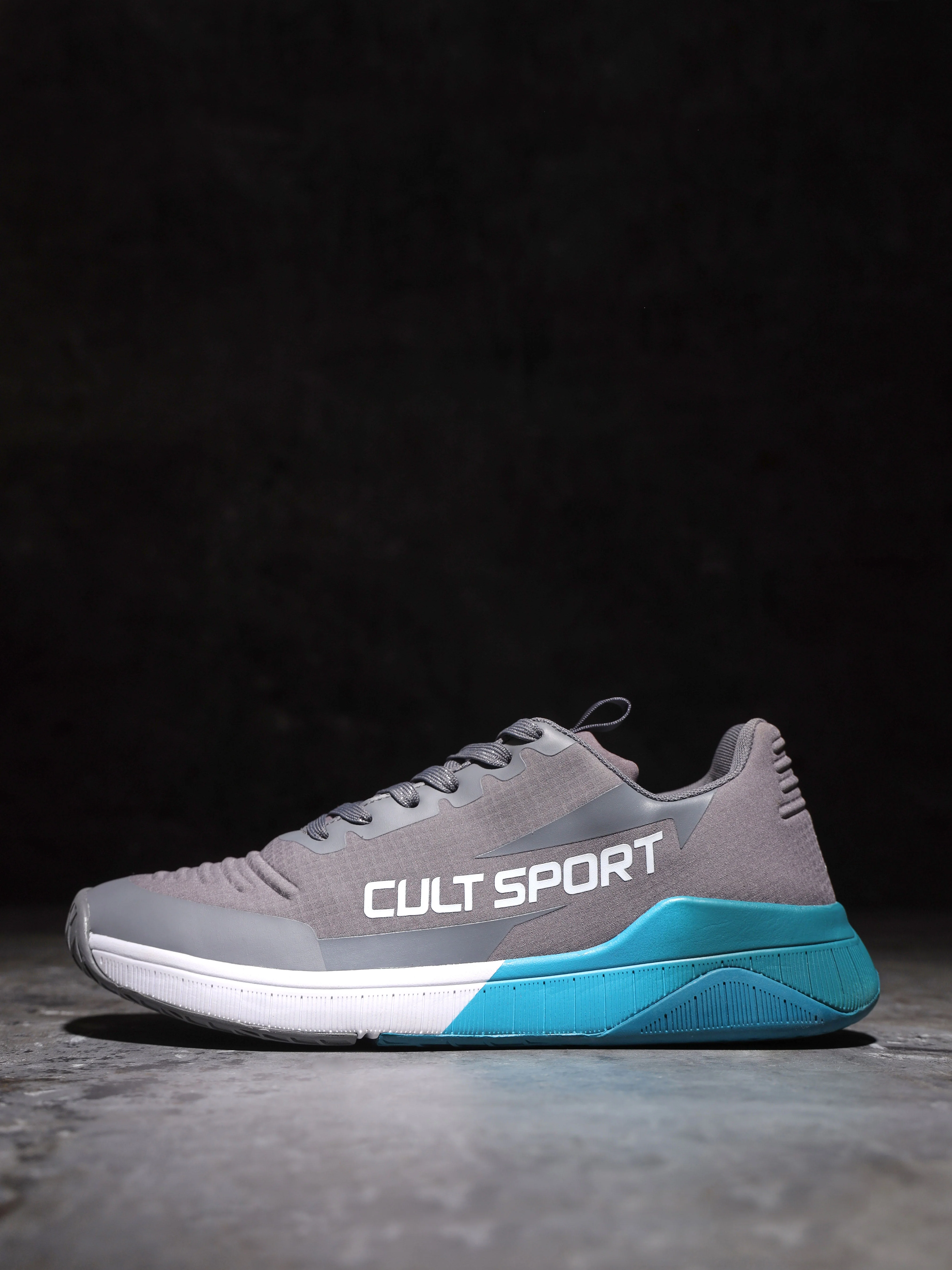 cult X1 Men Training Shoes - Grey/Blue - Image 6