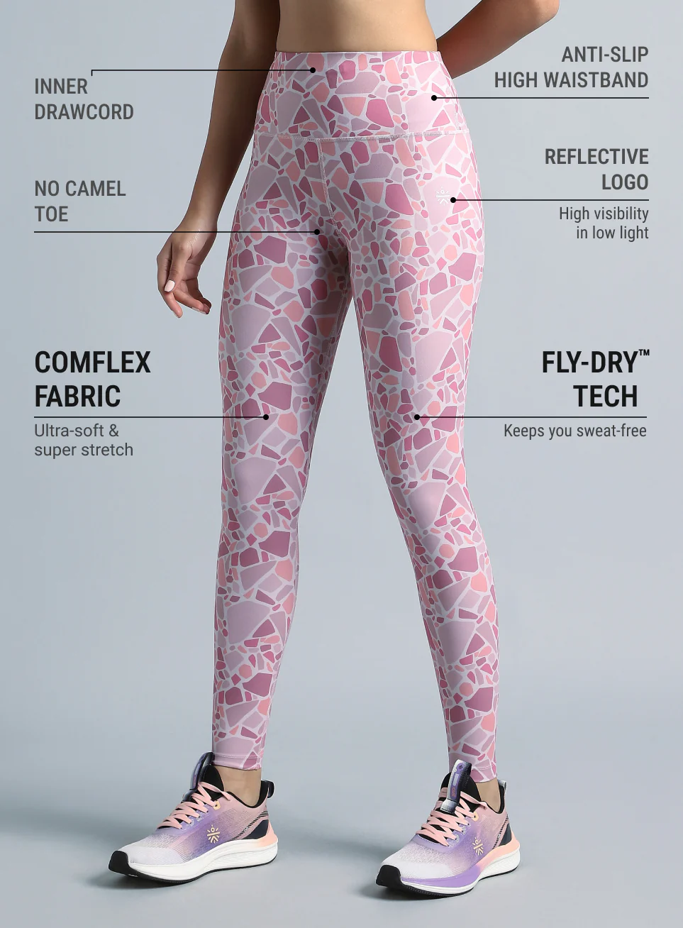 Yoga Tights with Side Pocket - Image 5
