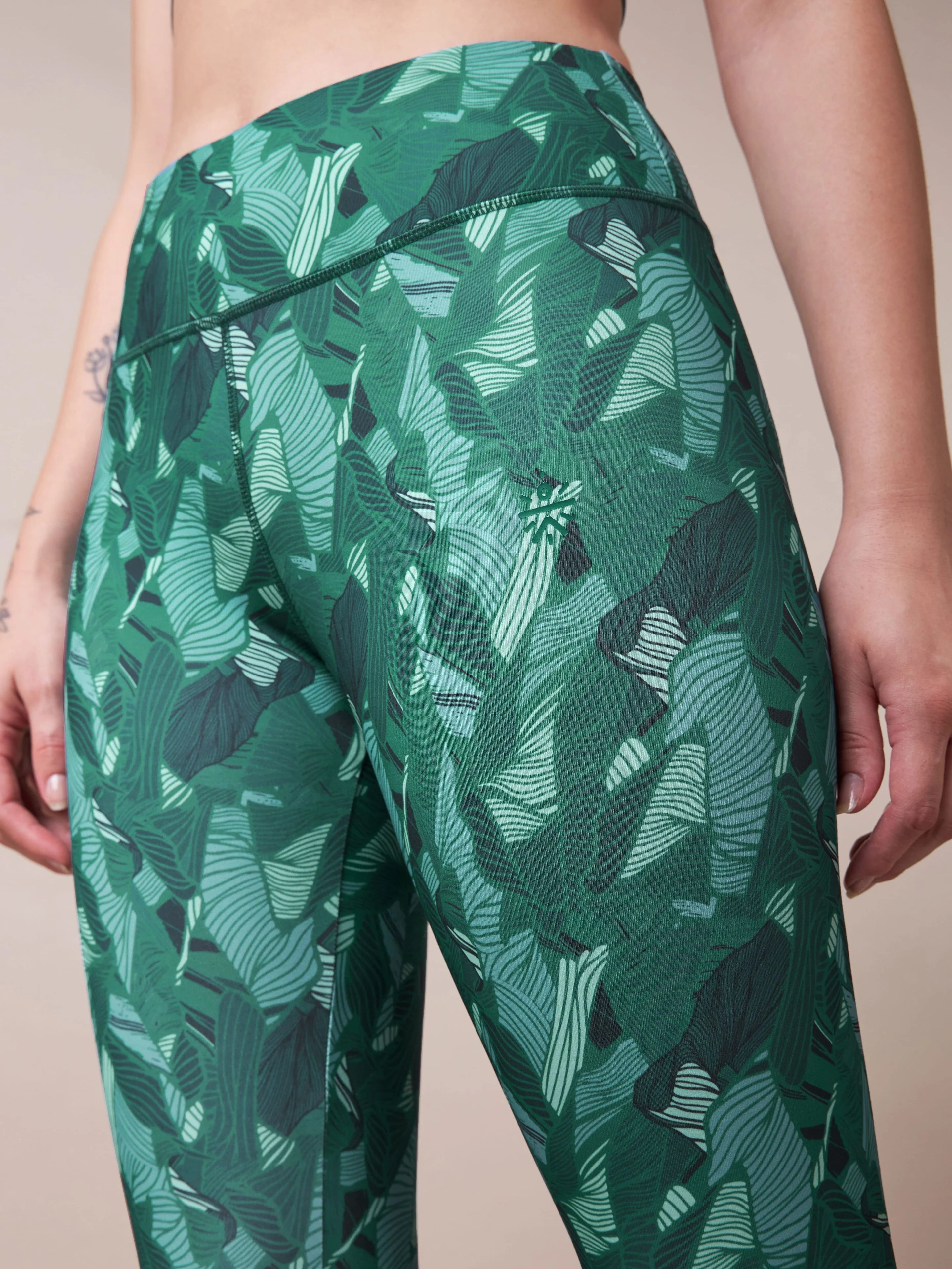 Zen Garden All Over Print Yoga Tights - Image 7