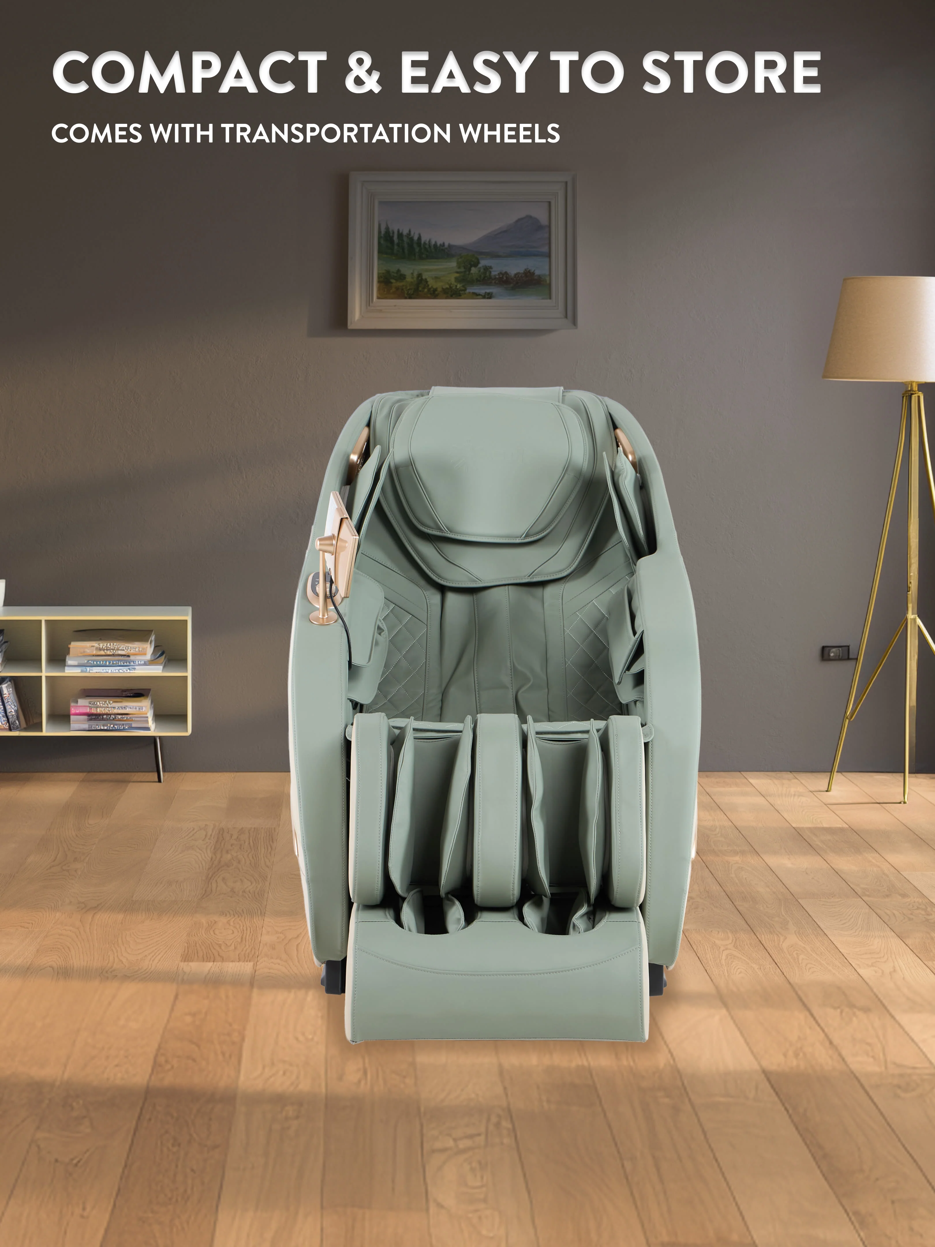 Cult Zen Massage Chair with Zero Gravity, SL Track 2D Massage Technique and Bluetooth AI voice Function For Full Body Massage At Home - Image 8